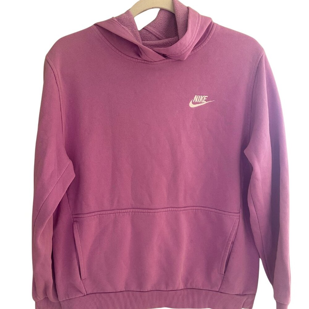 Nike Youth XL Pullover Hoodie Purple Pink